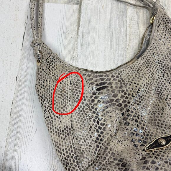Elliott Lucca Snakeskin Pattern Leather
Shoulder Bag - Picture 10 of 11